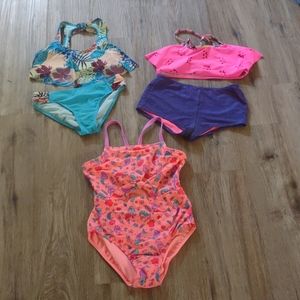Girls Size 10/12 Bathing Suits